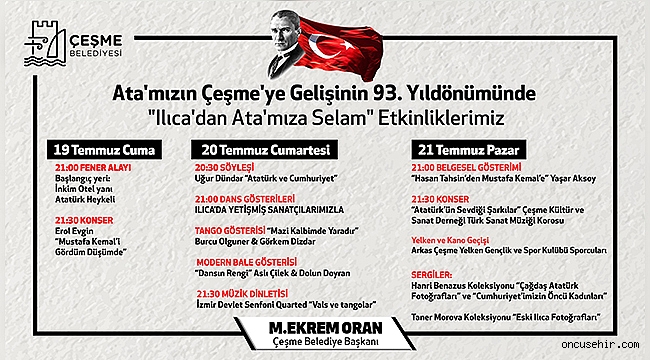 Ata Ilıca’dan coşkuyla selamlanacak