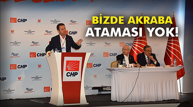 Bizde Akraba ataması yok!