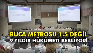 Buca metrosu 1.5 değil, 9 yıldır hükümeti bekliyor!