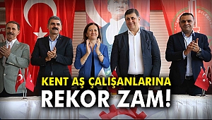 Kent AŞ çalışanlarına rekor zam!