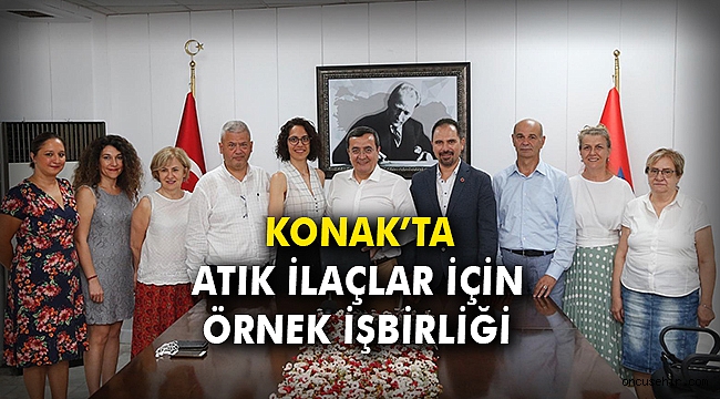 Konak’ta atık ilaçlar için örnek işbirliği
