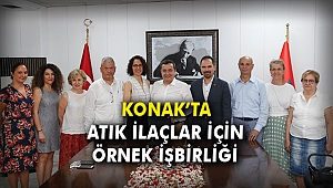 Konak’ta atık ilaçlar için örnek işbirliği