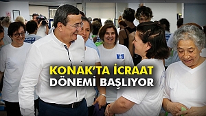 Konak’ta İcraat dönemi başlıyor