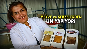 Meyve Sebzelerden un yapıyor!