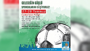 Narlıdere Belediyesi futbol seçmeleri yapacak