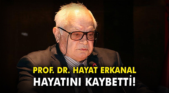 Prof. Dr. Hayat Erkanal hayatını kaybetti