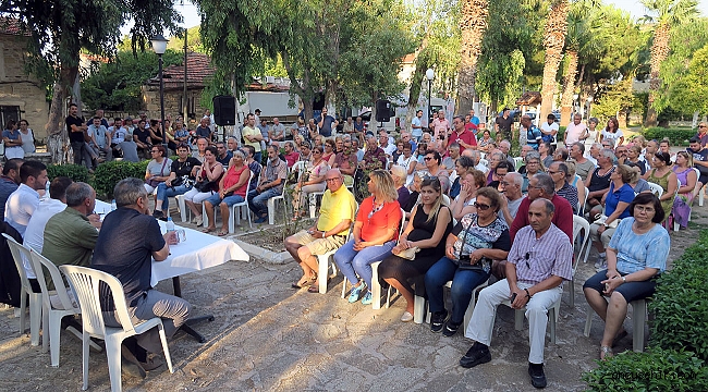 Yeni Foça’da halk toplantısı