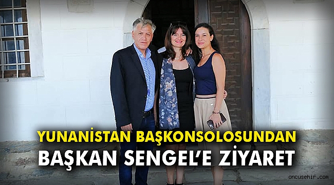 Yunanistan Başkonsolosundan Başkan Sengel’e ziyaret
