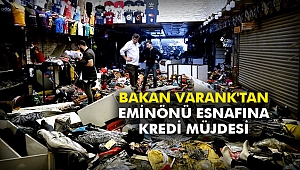 Bakan Varank'tan Eminönü esnafına kredi müjdesi