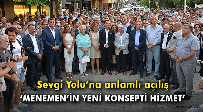 Başkan Aksoy: Menemen’in yeni konsepti hizmet