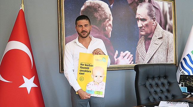 Başkan Gürbüz, LÖSEV gönüllüsü oldu