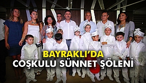 Bayraklı'da coşkulu sünnet şöleni
