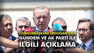Cumhurbaşkanı Erdoğan’dan gündem ve AK Parti ile ilgili açıklama