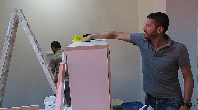Foça Belediyesi kendi imkânlarıyla yeniledi