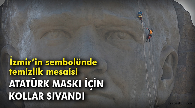 İzmir’in sembolünde temizlik mesaisi