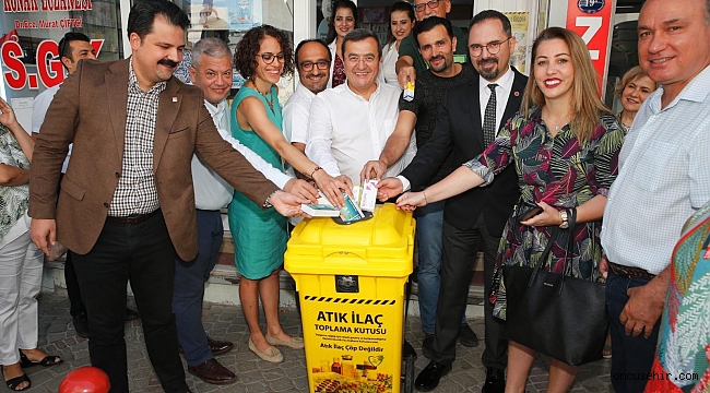 Konak’ta İlaçlar çöpe değil, imhaya gidecek