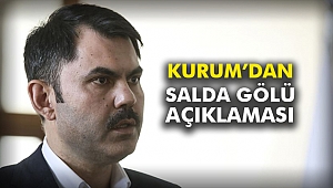 Kurum’dan Salda Gölü açıklaması