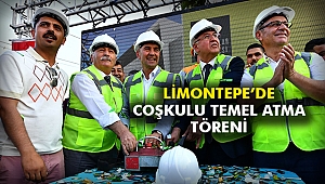 Limontepe’de coşkulu temel atma töreni