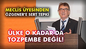 Meclis üyesinden Özgener'e sert tepki