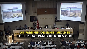 AK Parti’nin önergesi mecliste ‘Fesh Edilme’ paniğine neden oldu