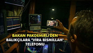 Bakan Pakdemirli'den balıkçılara