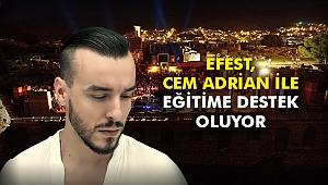 EFEST, Cem Adrian ile eğitime destek oluyor