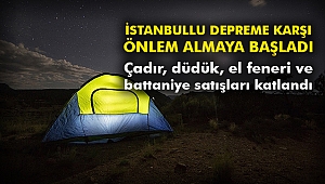 İstanbullu depreme karşı önlem almaya başladı