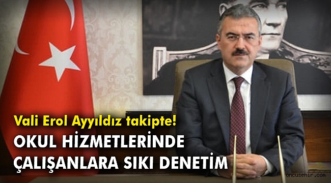 İzmir'de okul hizmetlerinde çalışanlara sıkı denetim