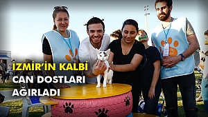 İzmir’in kalbi can dostları ağırladı
