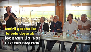 İzmirli gazeteciler futbola doyacak