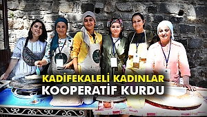 Kadifekaleli kadınlar kooperatif kurdu