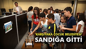 ‘Karşıyaka Çocuk Belediyesi’ sandığa gitti