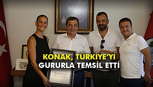 Konak, Türkiye’yi gururla temsil etti