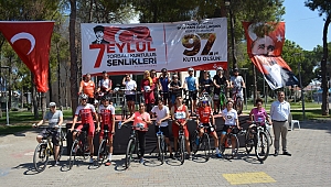 Torbalı’da pedallar ‘Kurtuluş’ için çevrildi