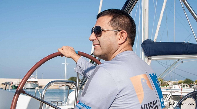 Başkan Ömer Günel Cumhuriyet için yelken açtı