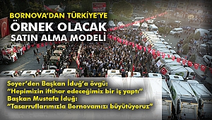 Bornova'dan Türkiye'ye örnek olacak satın alma modeli