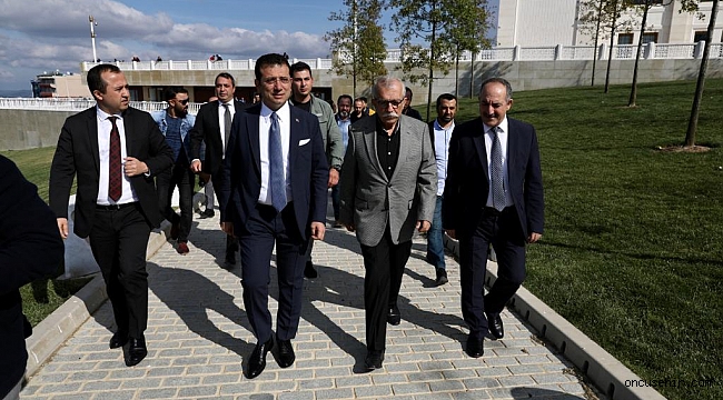 İmamoğlu, Büyük Çamlıca Camisini ziyaret etti