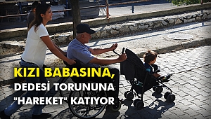 Kızı babasına, dedesi torununa