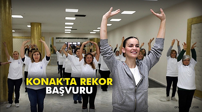 Konak'ta rekor başvuru
