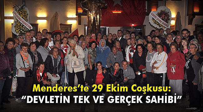 Menderes'te 29 Ekim coşkusu:
