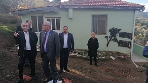Alevi aileye İYİ Parti’den geçmiş olsun ziyareti