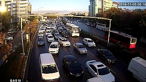 Altınyol'da dördüncü şerit çalışması bitti