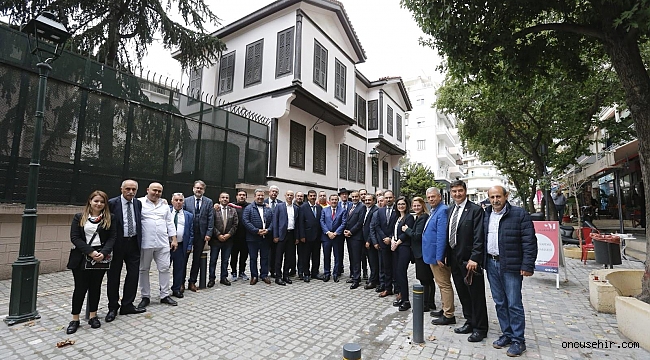 Başkan Batur'un Selanik programı başladı!