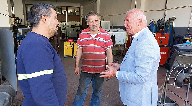 Başkan Karakayalı’dan sanayi ziyareti