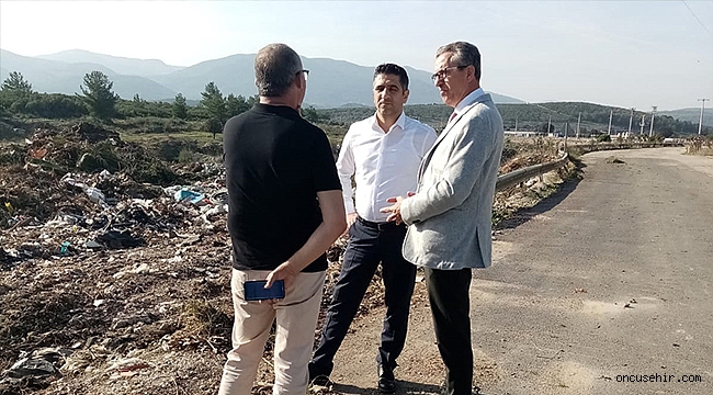 Gaziemir’in molozları Çakaltepe’ye… Moloz sorunu işbirliğiyle ile çözüldü