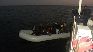 İzmir'de 38 düzensiz göçmen yakalandı!