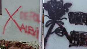 İzmir'de Alevi vatandaşın evinin duvarına yazı yazılmasına Validen açıklama!