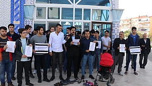 İzmir'de İsrail'in Gazze'deki saldırılarına tepki