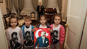 Karşıyakalı çocuklar Atatürk'ün izinde!