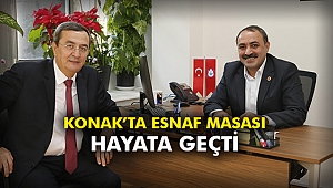 Konak’ta Esnaf Masası hayata geçti